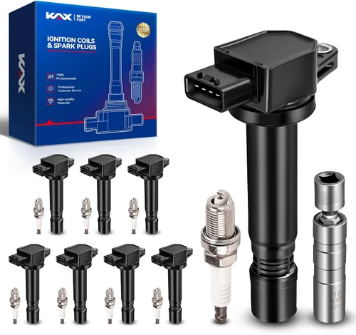Vista 83 de Bobina de encendido KAX UF434 1 paquete Compatible con Impala, Equinox, G6, Malibu, Silverado 1500, Uplander, Torrent, Lucerne, Express 1500, Sierra