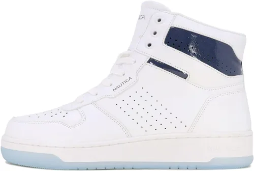 Vista 2 de Nautica Men's High-Top Fashion Sneakers - Lace-Up Trainers for Stylish Basketball Style and Comfortable Walking Shoes-Oakford