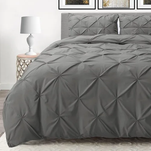 Vista 11 de Nestl Bedding - Juego de 3 piezas de edredón de microfibra con fundas de almohada
