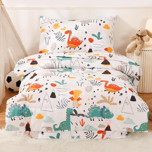 Vista 15 de JSD Juego de ropa de cama infantil de avión