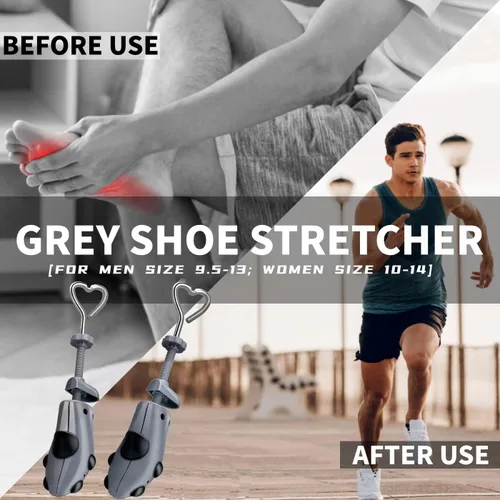Vista 6 de Parts3A Estirador de zapatos para hombres y mujeres, estirador de botas, ajustable en 4 direcciones para estirar el ancho de la longitud