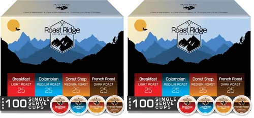 Vista 14 de Roast Ridge - Cápsulas individuales de café compatibles con cafetera Keurig K-Cup