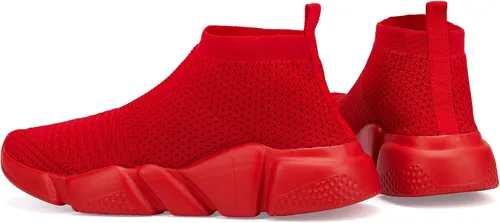 Vista 5 de Casbeam Zapatos para correr para mujeres Zapatillas sin cordones para tenis y caminar Zapatillas ligeras transpirables cómodas para trabajo gimnasio