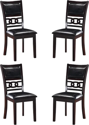 Vista 10 de New Classic Furniture Sillas de comedor Gia, juego de 2, color marrón