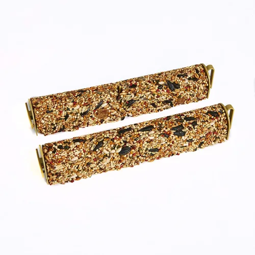 Vista 4 de Kaytee Treat Stick sabor a miel para cacatúas, golosinas para pájaros, 8