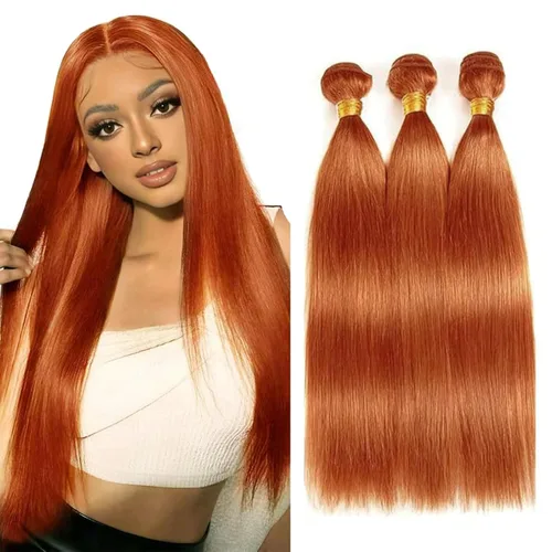 Vista 73 de Color 30 paquetes de cabello humano marrón onda del cuerpo paquetes 8 10 12 pulgadas brasileño virgen Remy extensiones de cabello humano doble trama