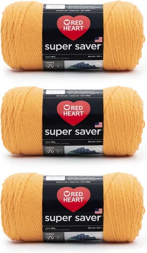 Vista 121 de Red Heart Hilo Super Saver, paquete de 3, camuflaje, 3