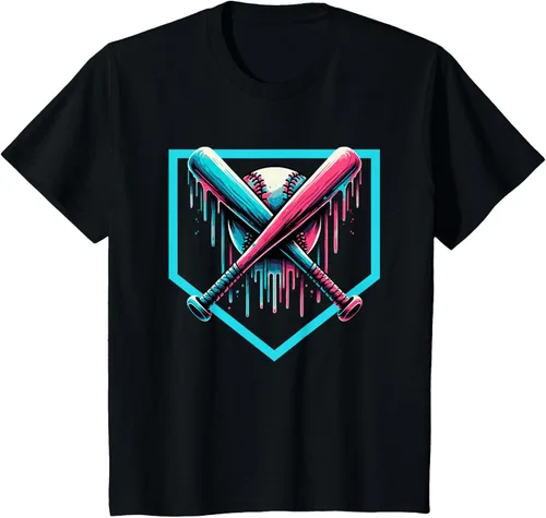 Vista 28 de Drip Boys Bate de béisbol y camiseta
