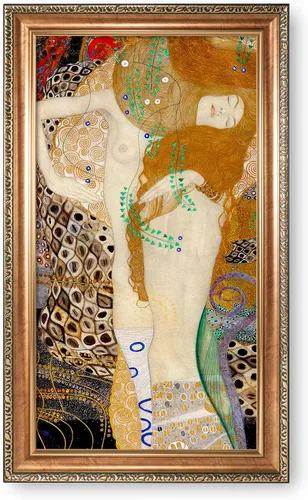 Vista 118 de A&T ARTWORK Avenue to Schloss Kammer por Gustav Klimt. Las reproducciones de arte clásico del mundo, impresiones en lienzo giclée para decoración
