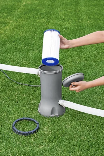 Vista 7 de Bestway Cartucho de filtro de piscina (III-A/C), para Bestway piscina, filtro de limpieza de piscina, fácil instalación