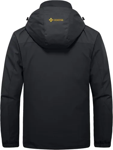 Vista 2 de GEMYSE Chaqueta de nieve impermeable 3 en 1 para hombre abrigo de invierno aislado