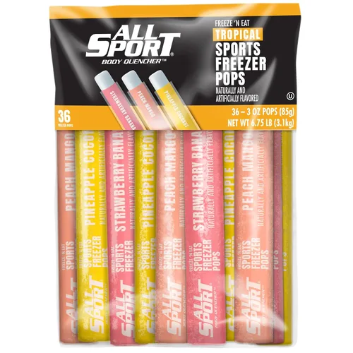 Vista 5 de All Sport Hydration Freezer Pops, 36 CT (todo deporte)