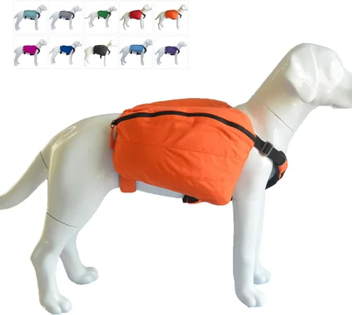 Vista 11 de Mochila multifuncional para perros para senderismo, mochila multifuncional para el día del perro, bolsa de viaje con cremallera, mochila