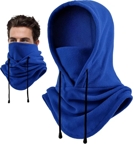 Vista 27 de Joyoldelf Máscara de esquí para hombres y mujeres, pasamontañas, máscara facial completa de invierno, máscara deportiva transpirable