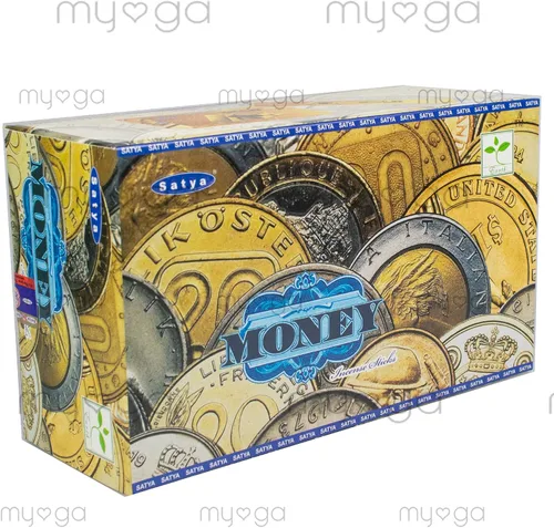 Vista 5 de Satya Incienso Dinero 0.53 oz