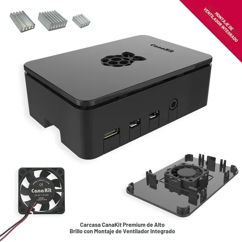 Vista 2 de CanaKit Kit de inicio Raspberry Pi 4 - 2 GB de RAM