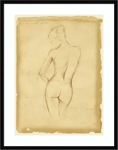 Vista 6 de Amanti Art Lienzo decorativo para pared, 21 x 17 pulgadas, figura antigua personalizada de estudio II por Ethan Harper, arte de pared de gente
