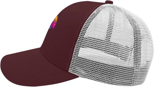 Vista 3 de devor Hat Psychedelic Skull Magic Mushroom Baseball Cap, Funny Dad Hats for Women