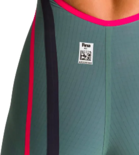 Vista 7 de Arena Powerskin Carbon Core Fx - Traje de baño de carreras con espalda abierta para mujer