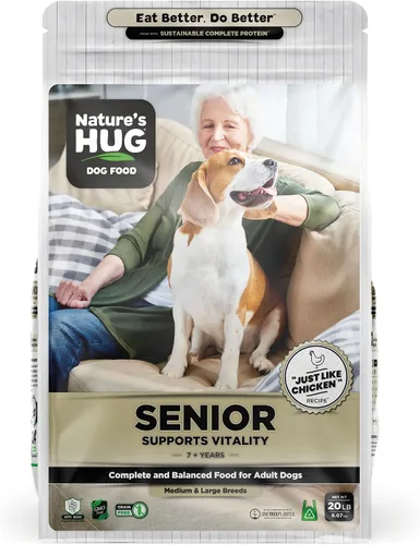Vista 13 de Nature's HUG Alimento seco hipoalergénico para perros adultos y razas pequeñas, nutrición completa y equilibrada, apoyo estomacal sensible, alto