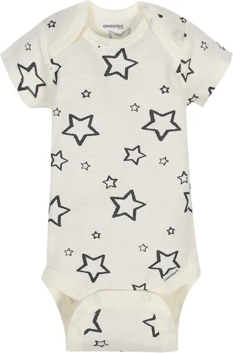 Vista 5 de Onesies Brand Paquete de 8 mamelucos unisex de manga corta para bebé