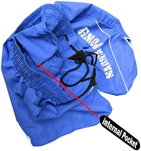 Vista 3 de MMA Kick Boxing Grappling short Lucha Artes Marciales de Muay Thai UFC Jaula nuevo