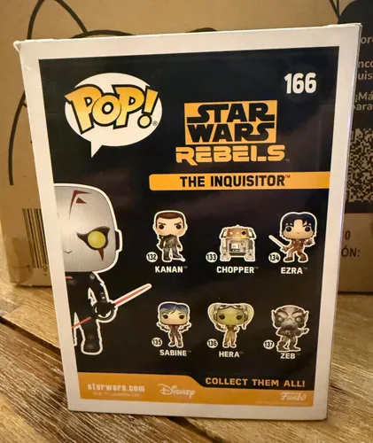 Vista 3 de FUNKO POP STAR WARS REBELS WALMART EXCLUSIVE INQUISITOR Figura de acción de vinilo