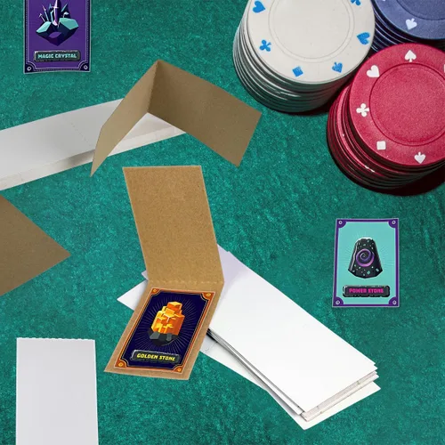 Vista 7 de Fundas de cartón corrugado para tarjetas, 120 unidades, suministros de envío de tarjetas deportivas blancas, 3 x 4.5 pies, protector de envío