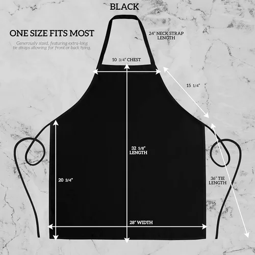 Vista 4 de Green Lifestyle - Juego de 12 delantales unisex, color negro, lavables a máquina, para cocina, manualidades, barbacoa, dibujo, exteriores