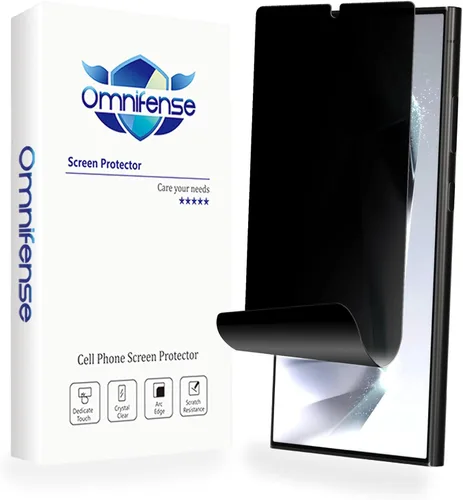 Vista 10 de Protector de pantalla para Galaxy S21, película suave de privacidad (no vidrio templado), compatible con fundas, desbloqueo en pantalla, acabado