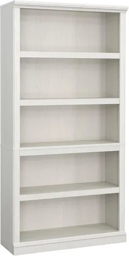 Vista 12 de Estantería de 5 niveles de Sauder, estantería de madera multiusos para oficina en casa, sala de estar, en castaño tiza