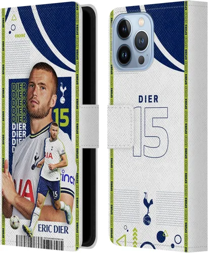 Vista 14 de Head Case Designs Officially Licensed Tottenham Hotspur F.C. Cristian Romero 2022/23 First Team Leather Wallet Case Compatible with Apple iPhone 11