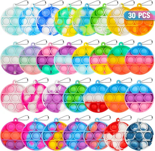 Vista 8 de Juguetes para ansiedad de Pascua Pop Fidget a granel para niños, regalos