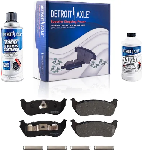 Vista 96 de Detroit Axle - Pastillas de Freno Delantero Izquierdo Reemplazo de Pinza de Disco para Ford Fusion Mazda 6 Lincoln MKZ Mercury Milan 2006-2012
