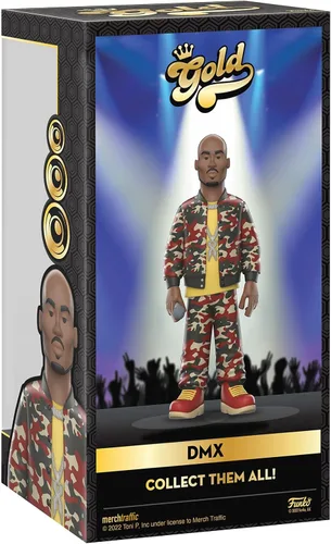 Vista 3 de Funko Vinilo dorado DMX, figura de vinilo premium de 12 pulgadas