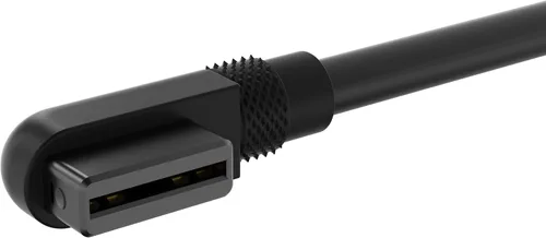 Vista 5 de Corsair iCUE - Cables de enlace - 0.079 x 5.315 in Slim 90° - Negro
