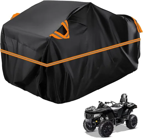Vista 340 de Cubierta para ATV impermeable compatible con Arctic Cat H1 EFI TRV Cruiser 4x4 2011, cubierta de 210D para vehículos de 4 ruedas, cubierta para quad