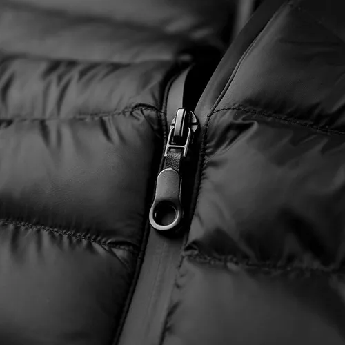 Vista 5 de Chaqueta térmica con capucha para niños y niñas, con capucha, carga USB, impermeable, resistente al viento, chaleco térmico