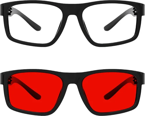 Vista 186 de Eyekepper Gafas de luz azul para hombre y mujer, paquete de 6 lentes Pilot Paquete de 6 color mezclado