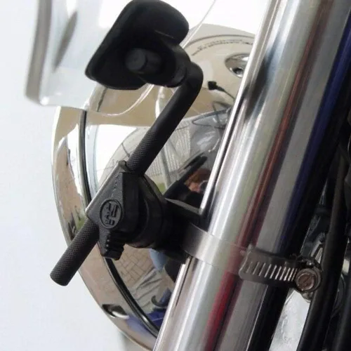 Vista 4 de National Cycle Parabrisas transparente N8513 Plexifairing 3 para Harley David 1957-2012