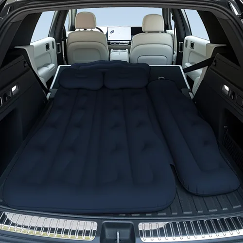 Vista 4 de BEBAS Colchón de aire de coche para SUV, camión, camioneta, asiento trasero Azul