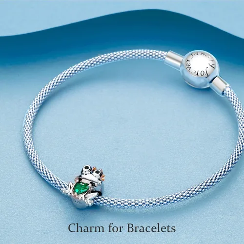 Vista 68 de Dijes de plata de ley 925 de dibujos animados de pato, ratón, oso, elefante, dragón chino, cuentas colgantes para pulseras y collares, joyería