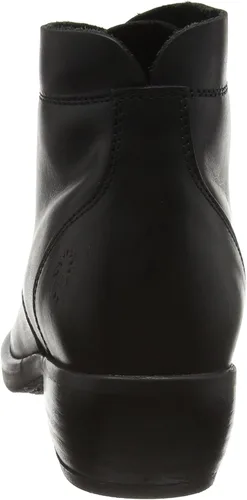 Vista 3 de Mujeres Fly London Mesu encaje hasta tacón cubano moda tobillo botas