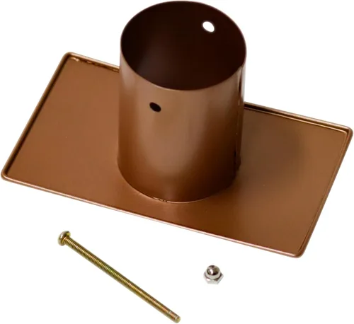 Vista 4 de Trademark Innovations Adaptador de canalón de cadena de lluvia para bajantes de cadena de lluvia