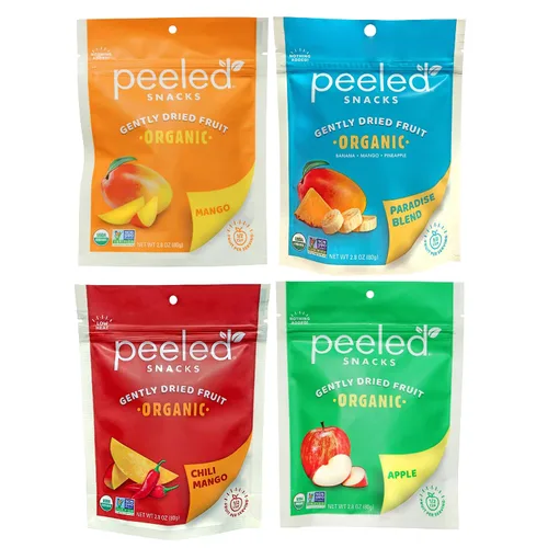 Vista 8 de Peeled Snacks - Fruta seca orgánica, mango