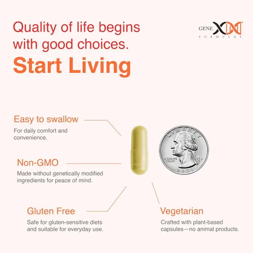 Vista 5 de Genex Formulas Berberina HCl 500 mg (90 cápsulas) – Certificado NSF para seguridad, calidad y precisión de etiquetado – Apoya la salud inmunológica
