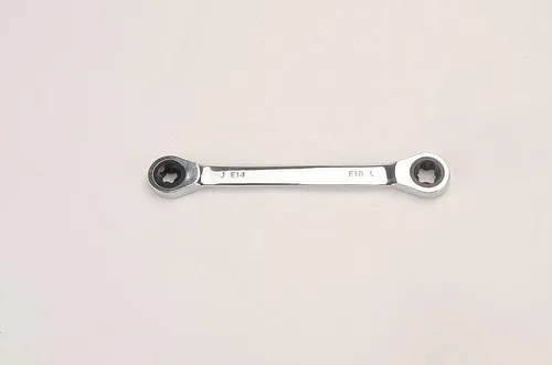 Vista 7 de FLZOSPER Llave de trinquete de caja doble E-Torx, E6x E8,Llave de trinquete de caja CR-V resistente