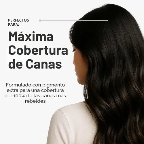 Vista 2 de Madison Reed - Kit de tinte radiante para el cabello, tinte permanente para el cabello, 100 % cobertura de canas, sin amoníaco, negro Parma 2.5NNN