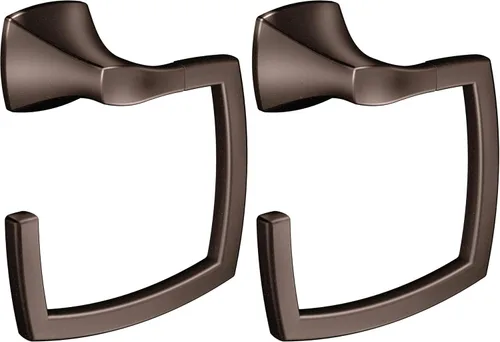 Vista 22 de Moen Voss - Soporte giratorio para papel higiénico de oro cepillado, montado en la pared, soporte para papel higiénico del baño, YB5108BG Diseño