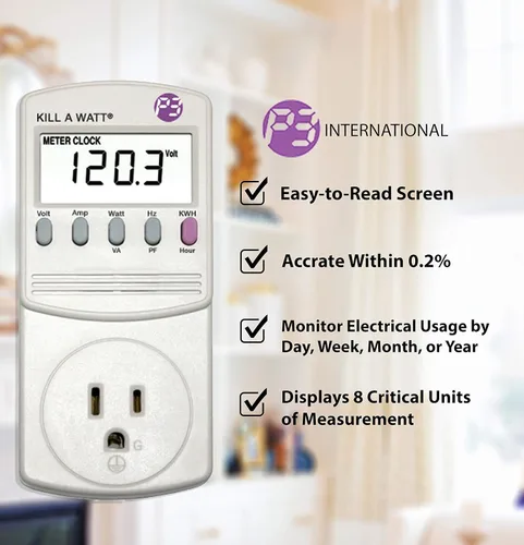 Vista 11 de P3 P4400 Kill a Watt Monitor de uso de electricidad